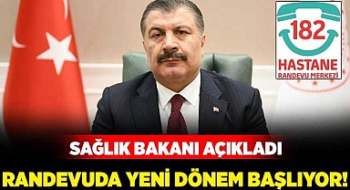 Randevuda yeni dönem başlıyor!