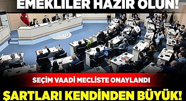Şartları kendinden büyük!