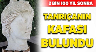 Tanrıçanın kafası bulundu