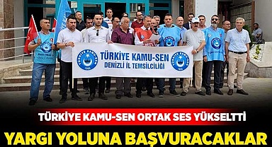 Türkiye Kamu-Sen yargı yoluna başvuracak