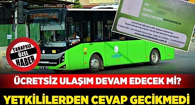Ücretsiz ulaşım devam edecek mi?