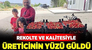 Üreticinin yüzü güldü
