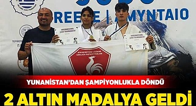 Yunanistan’dan şampiyonlukla döndü