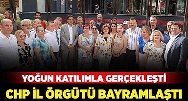 CHP il örgütü bayramlaştı