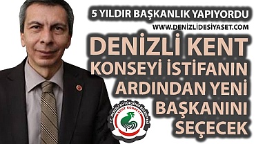 Denizli Kent Konseyi yeni başkanını seçecek