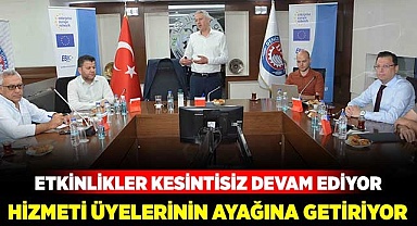DTO, hizmeti üyelerinin ayağına getiriyor