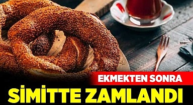 Ekmekten sonra simitte zamlandı