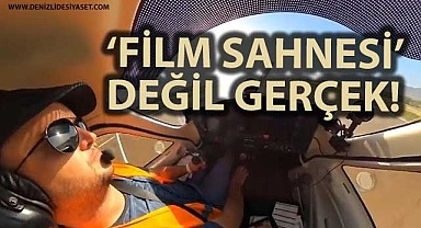 Film sahnesi değil gerçek!
