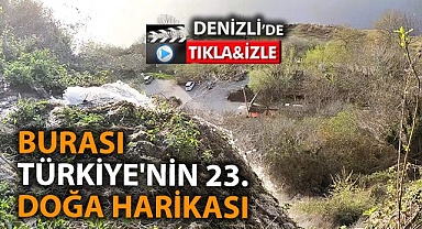 Güney Şelalesi ziyaretçilerini bekliyor