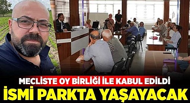 Kahraman'ın ismi parkta yaşayacak