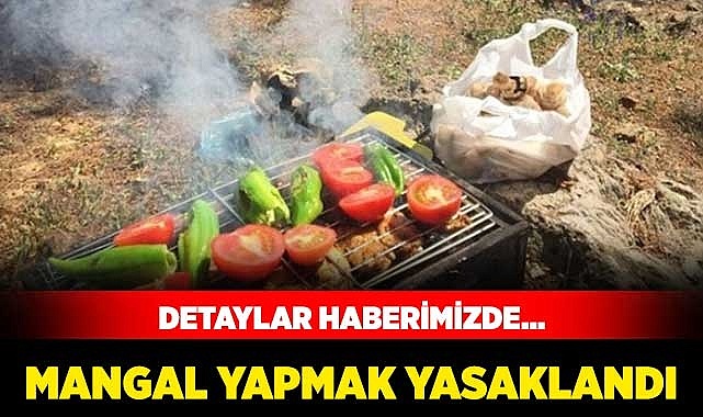 Mangal yapma saatleri kısıtlandı