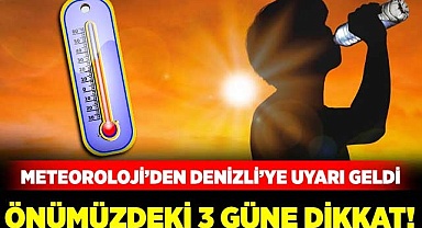 Önümüzdeki 3 güne dikkat!