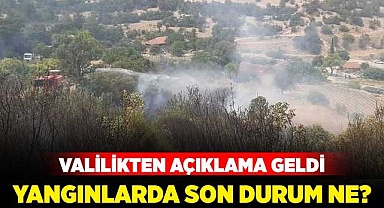 Yangınlarda son durum ne?