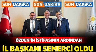 Yeni başkan Semerci oldu
