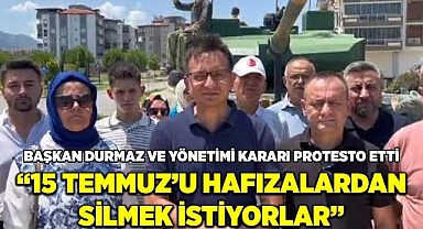  “15 Temmuz’u hafızalardan silmek istiyorlar”