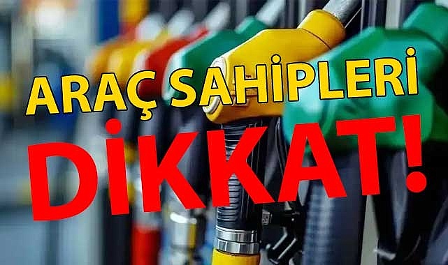 Araç sahipleri dikkat!