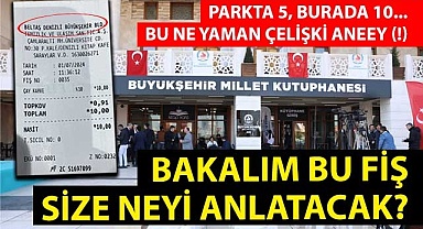 Bakalım bu fiş size neyi anlatacak?
