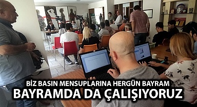 Basın mensuplarına bayram seyran hak getire