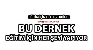 Bu dernek eğitim için her şeyi yapıyor