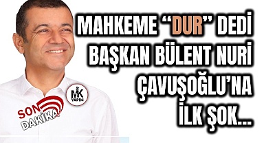 Başkan Çavuşoğlu'na ilk şok