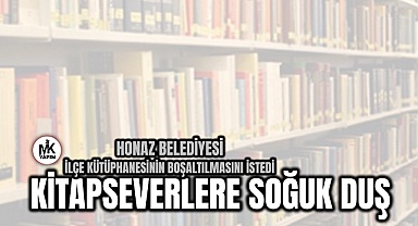 Belediye, ilçe kütüphanesinin boşaltılmasını istedi