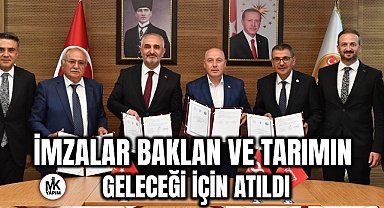 İmzalar, Baklan ve tarımın geleceği için atıldı