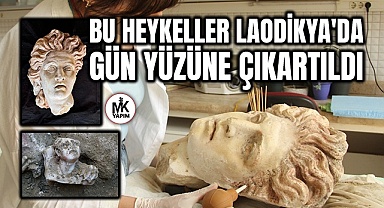 Laodikya'da arkeologları heyecanlandıran buluş