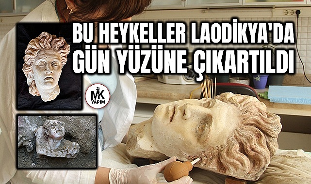 Laodikya'da arkeologları heyecanlandıran buluş