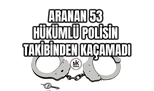 Polisin takibine takıldılar