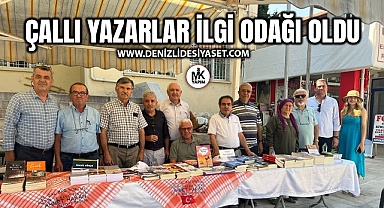 Çallı yazarlar göz doldurdu