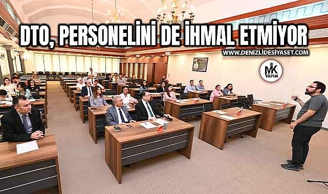 DTO, personelini de ihmal etmiyor