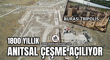 Tripolis’te 15 metrelik Anıtsal Çeşme ziyarete açılıyor
