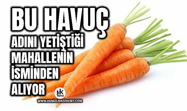 Bu havuç adını mahalle isminden alıyor