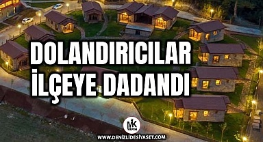 İlçenin bu güzelliğini kullanarak dolandırıcılık yapmaya çalışmışlar