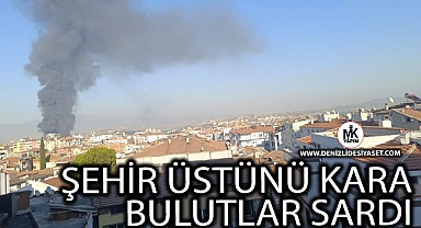 Şehir üstünü kara bulutlar sardı