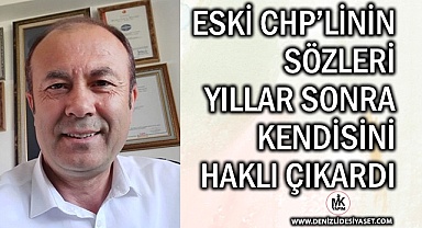 Yıllar sonra haklı çıktı