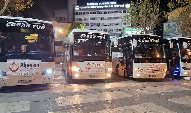 ALPERENLER KURULTAY İÇİN ANKARA'YA HAREKET ETTİ