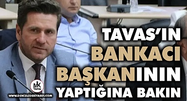 Bankacı başkan rakamlarla konuştu
