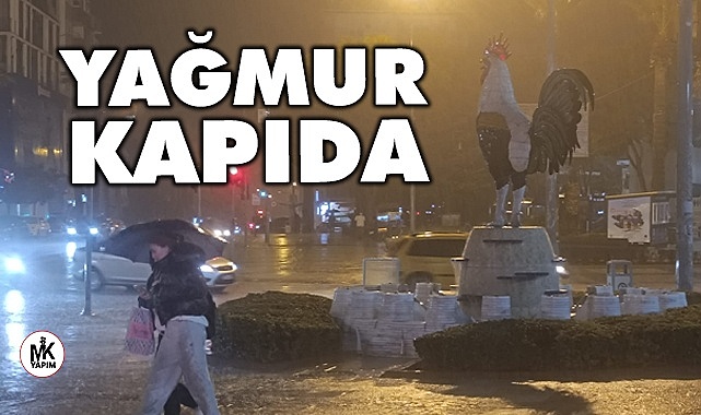 Not alın yağmur geliyor Denizli