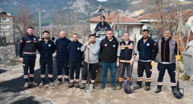 Cankurtaran Mahallesi’nin yolları asfaltlanıyor