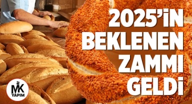Ekmek ve Simit’e beklenen zam geldi