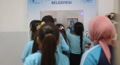 Steril içme suyu üniteleri okullara yerleştirildi