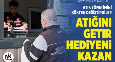 Atığını getiren kazanıyor