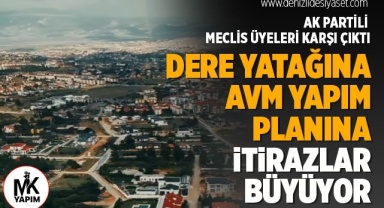 AVM yapım planına itirazlar büyüyor