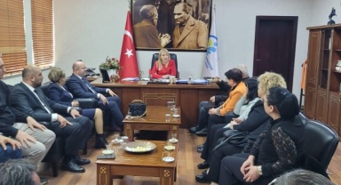 Başkan Hayta ve yönetiminden Doğan’a ziyaret