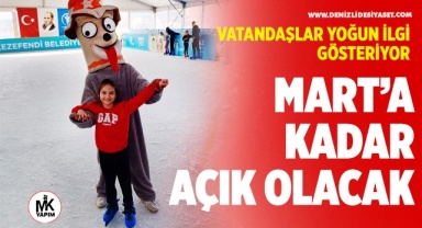 Buz pateni coşkusu devam ediyor