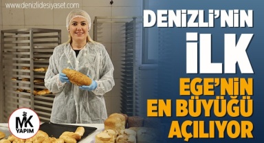 Denizli’nin ilk Halk Ekmek fabrikası açılıyor