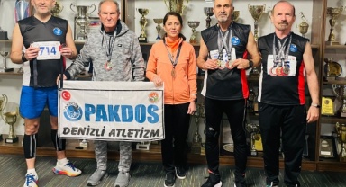 Denizlili Milli Sporcular şampiyonaya yine damga vurdu