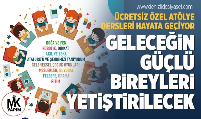 Geleceğin güçlü bireyleri yetiştirilecek
