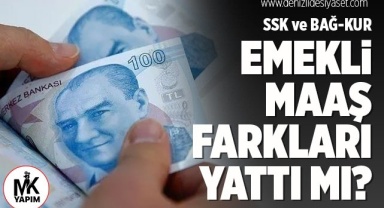 SSK ve Bağ-Kur emeklilerine maaş zam farkı ne zaman ödenecek?